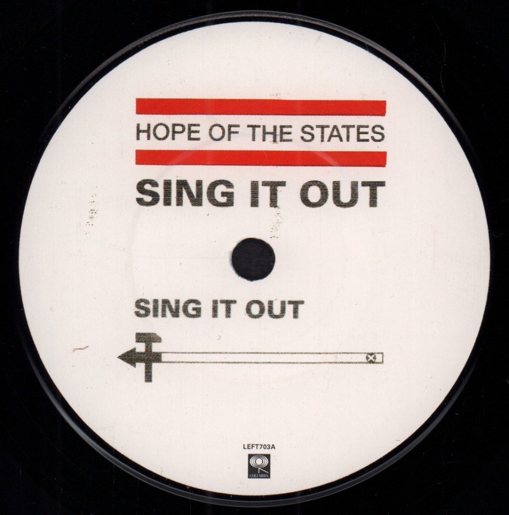 Hope Of The States - Sing It Out - 7 Inch