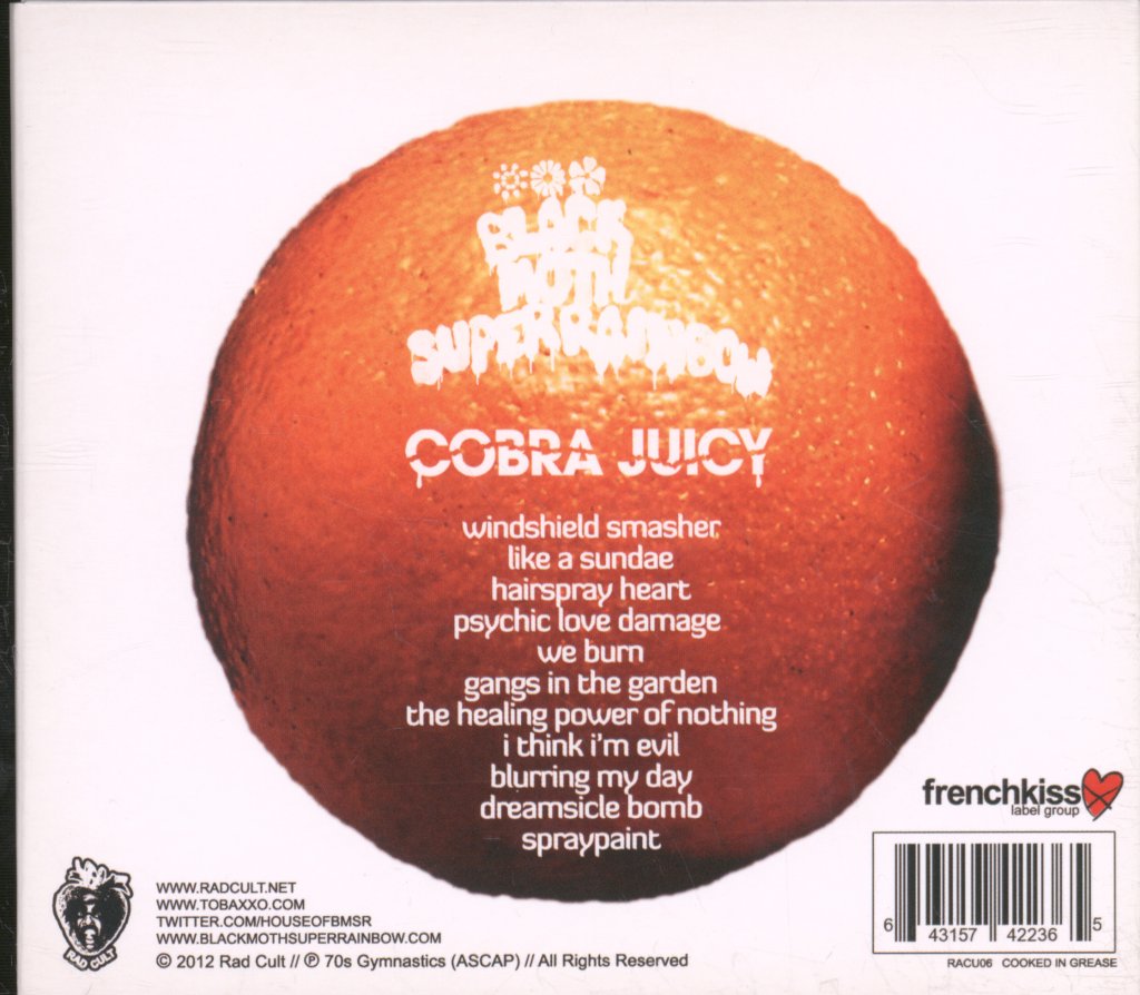 Black Moth Super Rainbow - Cobra Juicy - Cd