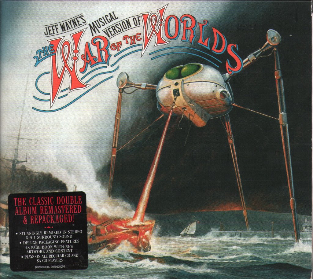 Jeff Wayne - Jeff Wayne's Musical Version Of The War Of The Worlds - Double Cd
