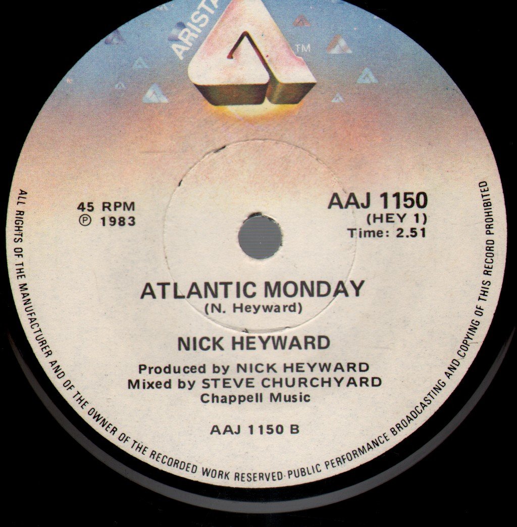 Nick Heyward - Whistle Down The Wind - 7 Inch