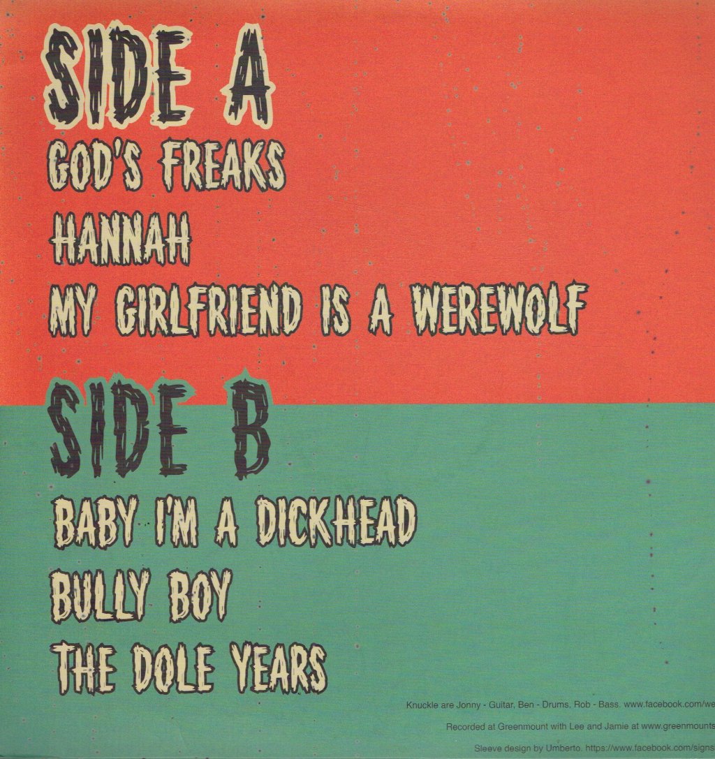 Knuckle - Strangers and Freaks - 12 Inch