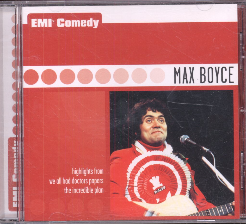 Max Boyce - Highlights From 'We All Had Doctors' Papers' & 'The Incredible Plan' - Cd