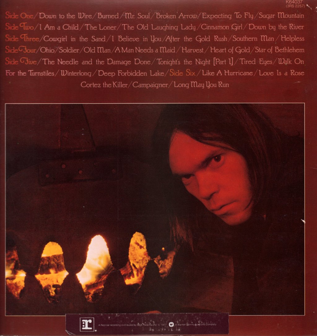 Neil Young - Decade - Triple Lp