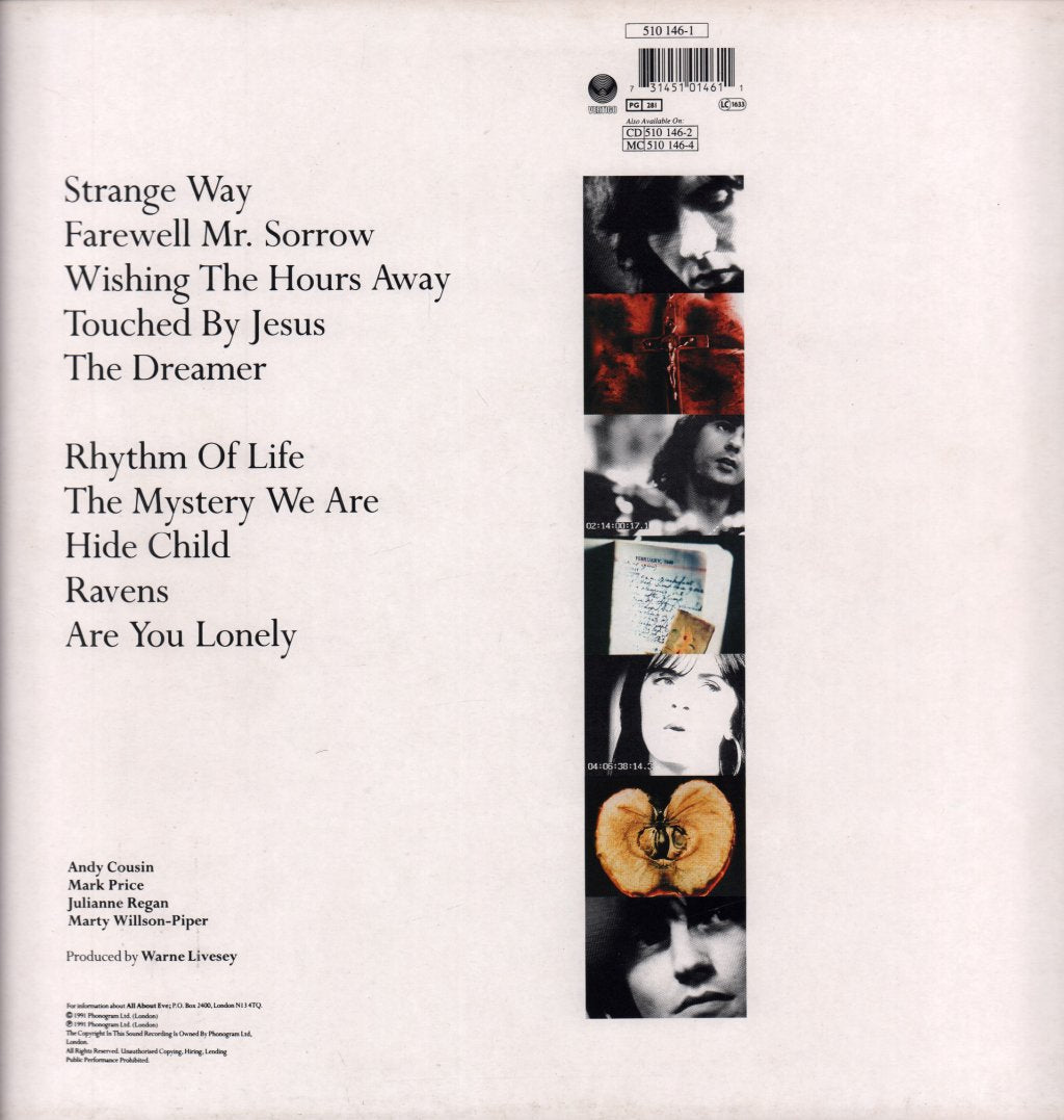 All About Eve - Touched By Jesus - Lp