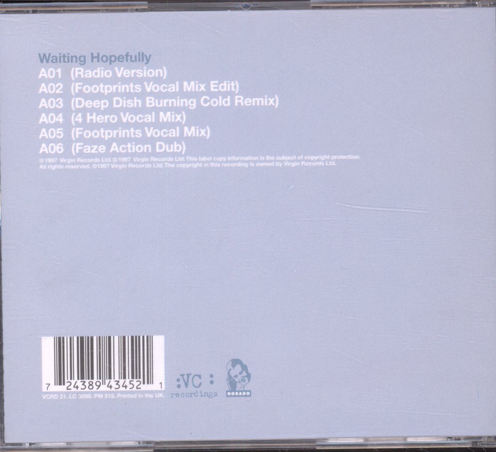D*Note - Waiting Hopefully - Cd