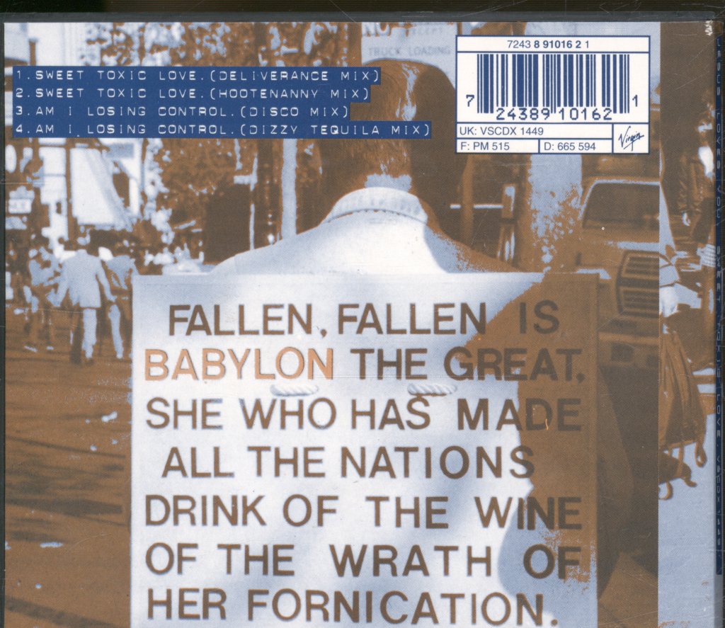 Jesus Loves You - Sweet Toxic Love - Cd