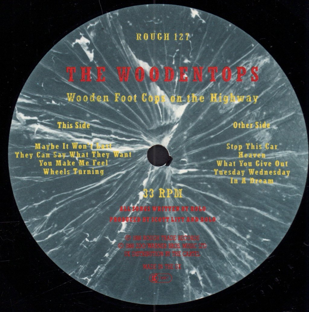 Woodentops - Wooden Foot Cops On The Highway - Lp