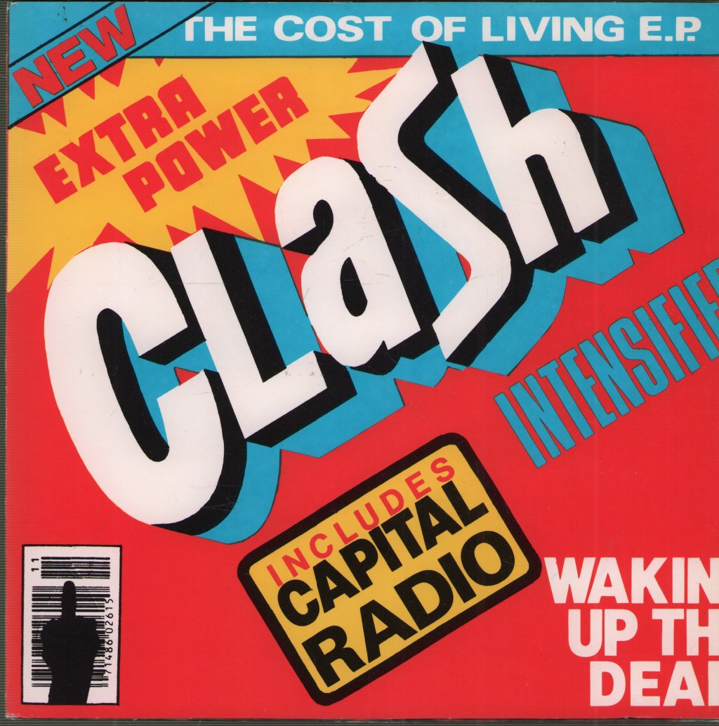 Clash - Cost Of Living Ep - 7 Inch