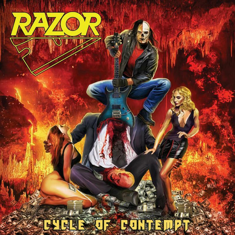 Razor (Early 80'S New Wave Group) - Cycle of Contempt - Lp
