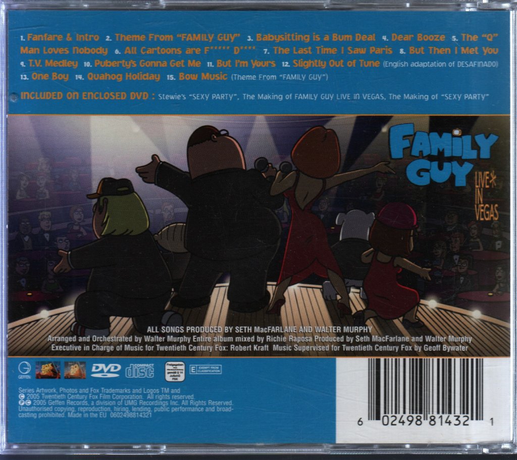 Family Guy - Family Guy: Live In Vegas - Cd