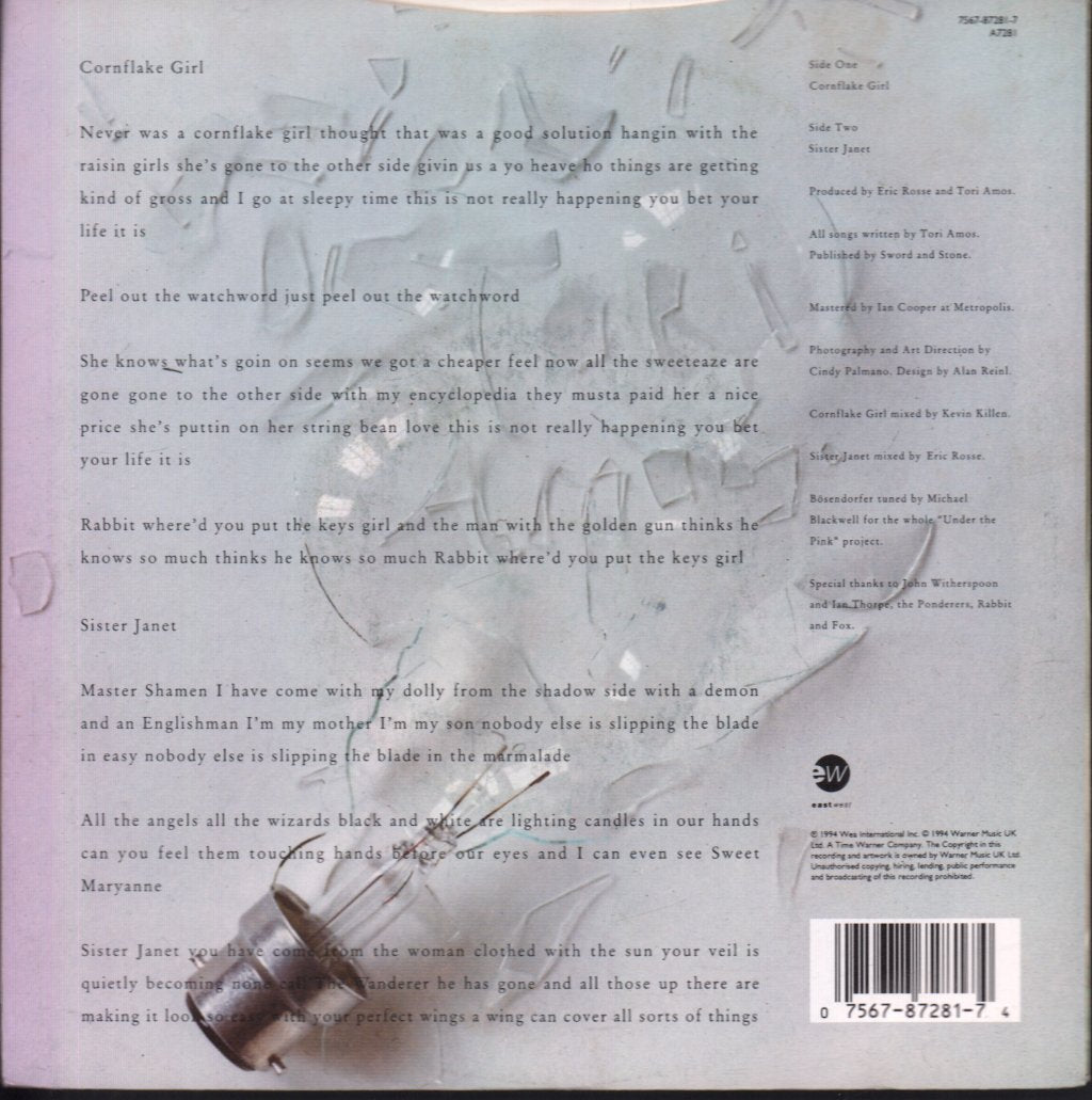 Tori Amos - Cornflake Girl - 7 Inch