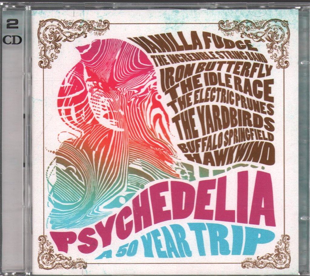 Various Artists - Psychedelia (A 50 Year Trip) - Double Cd