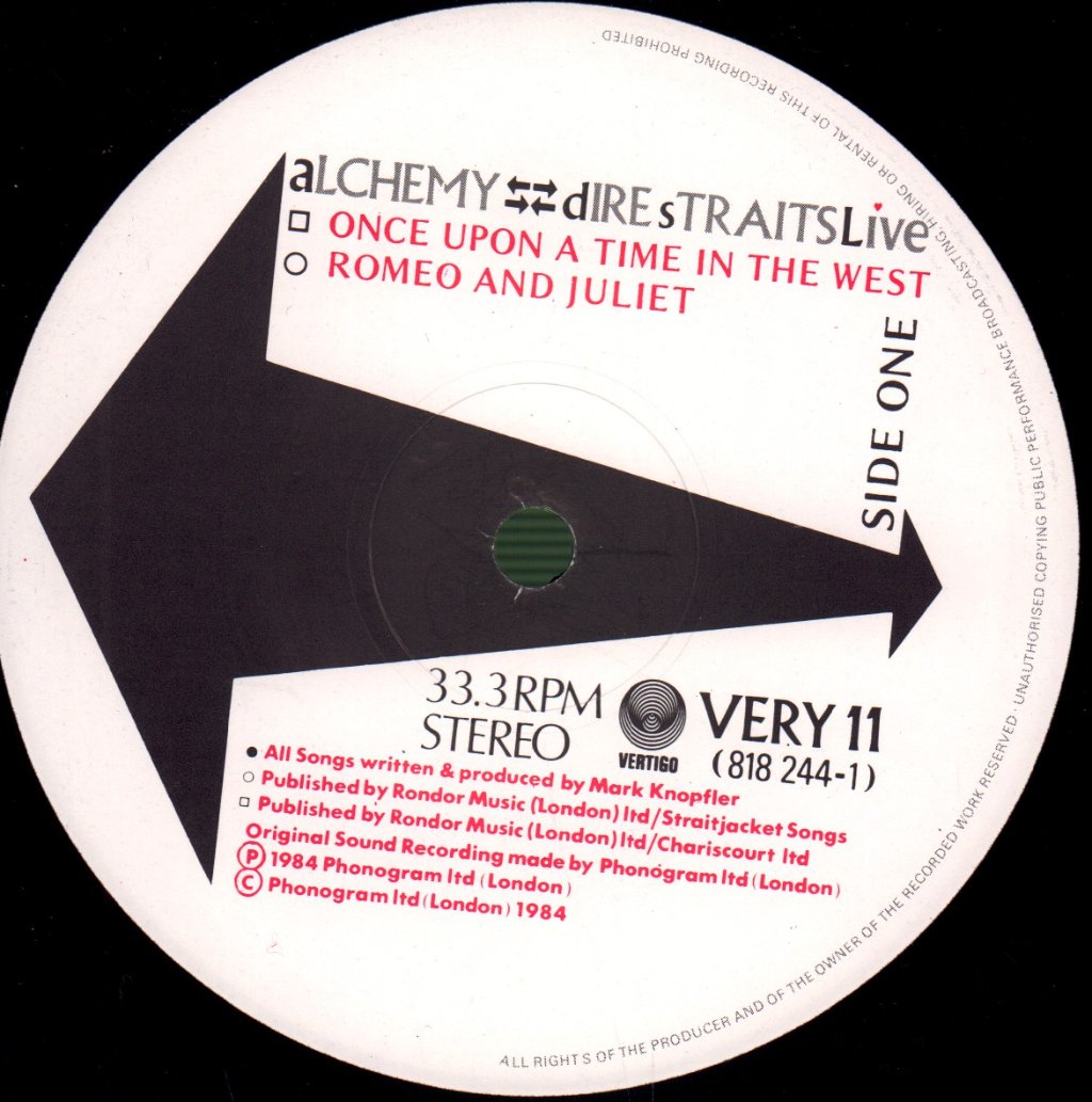 Dire Straits - Alchemy - Double Lp