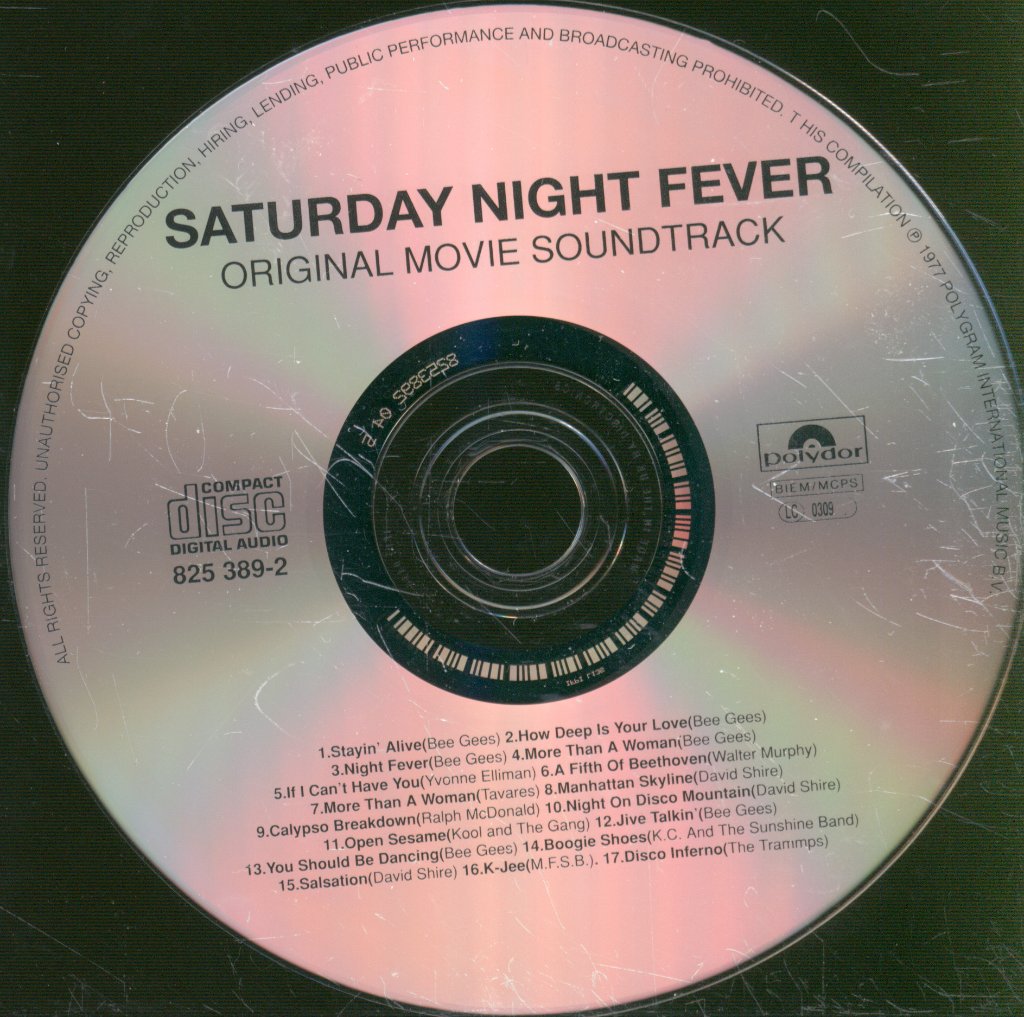 Various Artists - Saturday Night Fever (The Original Movie Sound Track) - Cd