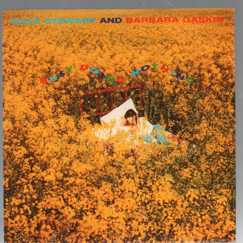 Dave Stewart And Barbara Gaskin - Busy Doing Nothing - 7 Inch