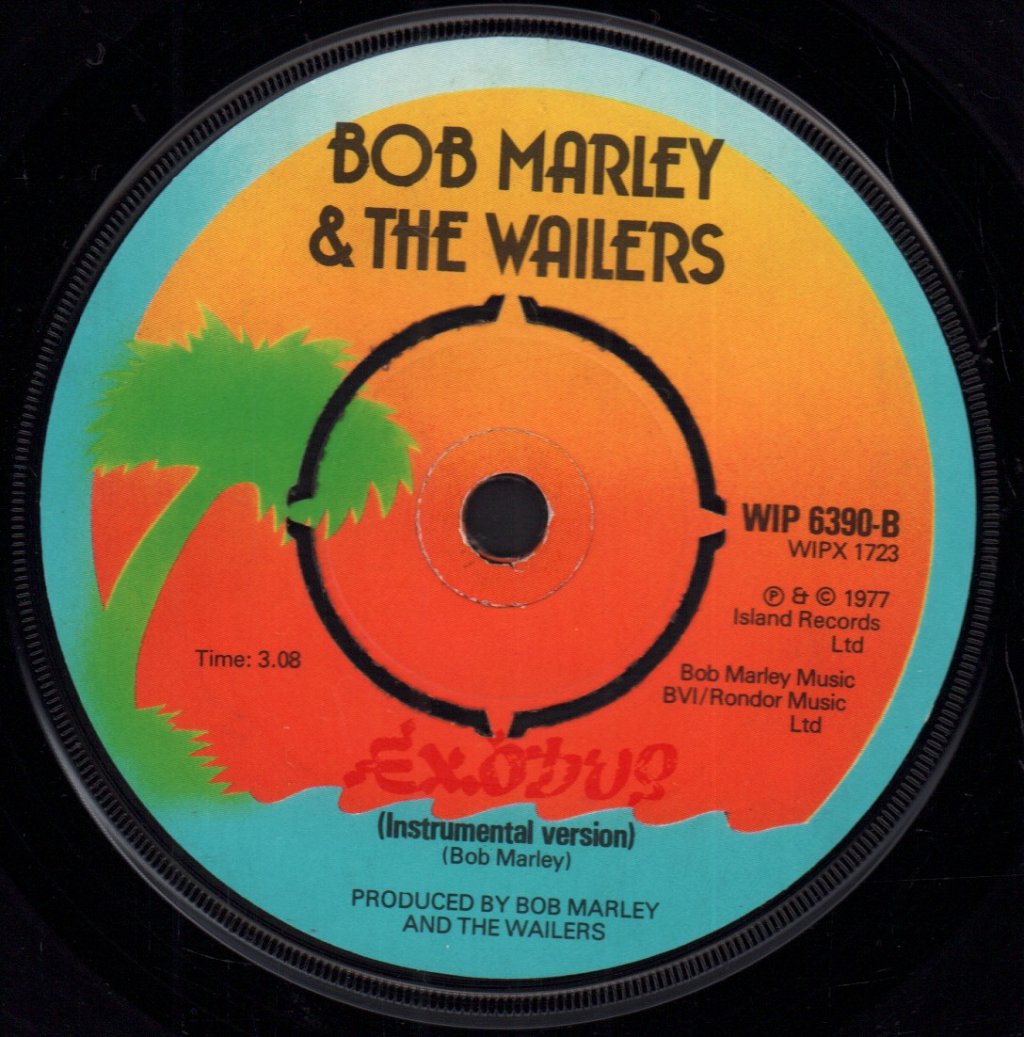 Bob Marley And The Wailers - Exodus - 7 Inch