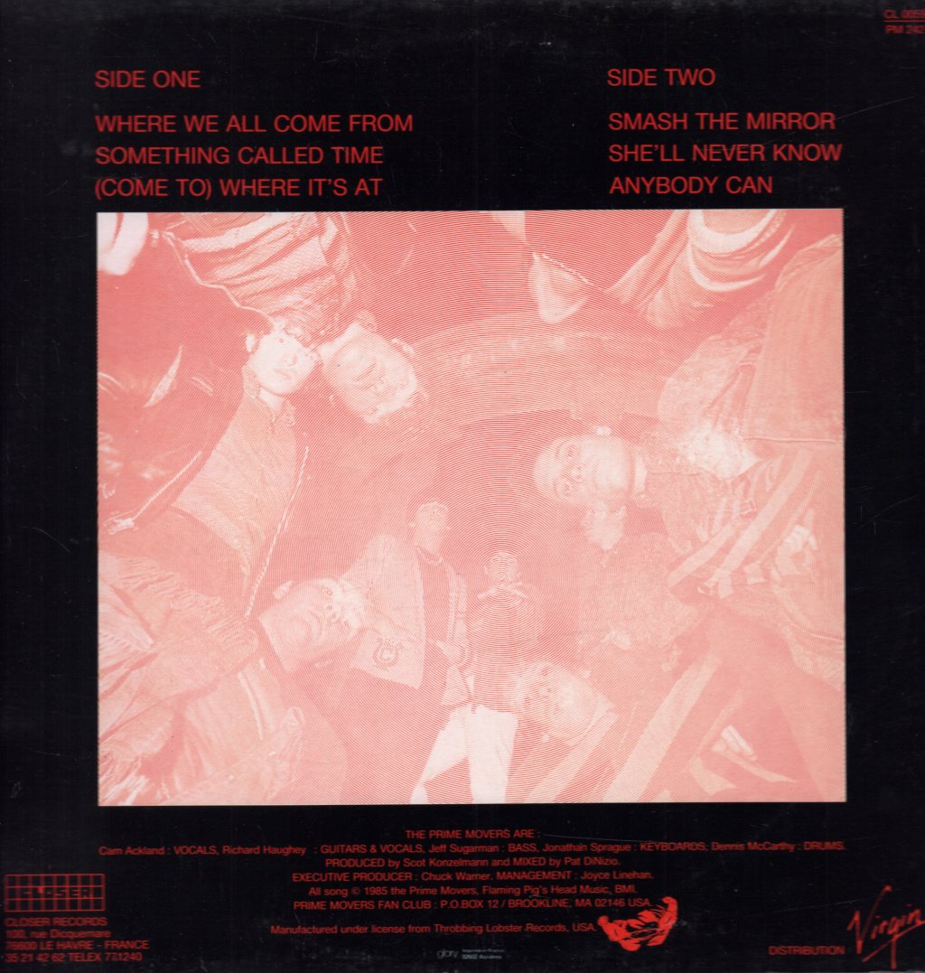 Prime Movers - Matters Of Time - Lp