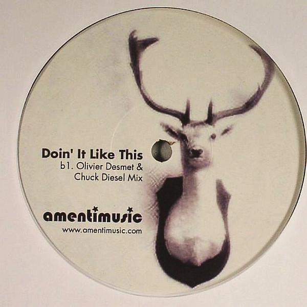 David Garcia & Joey Mazzola - Doin' It Like This - 12 Inch