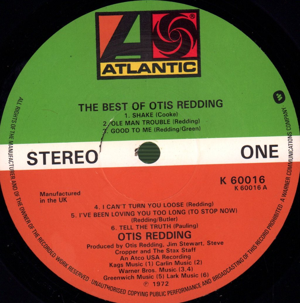 Otis Redding - Best Of - Double Lp