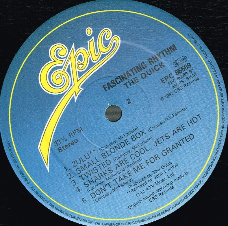 Quick - Fascinating Rhythm - Lp