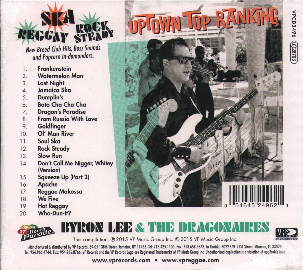 Byron Lee And The Dragonaires - Uptown Top Ranking - Cd