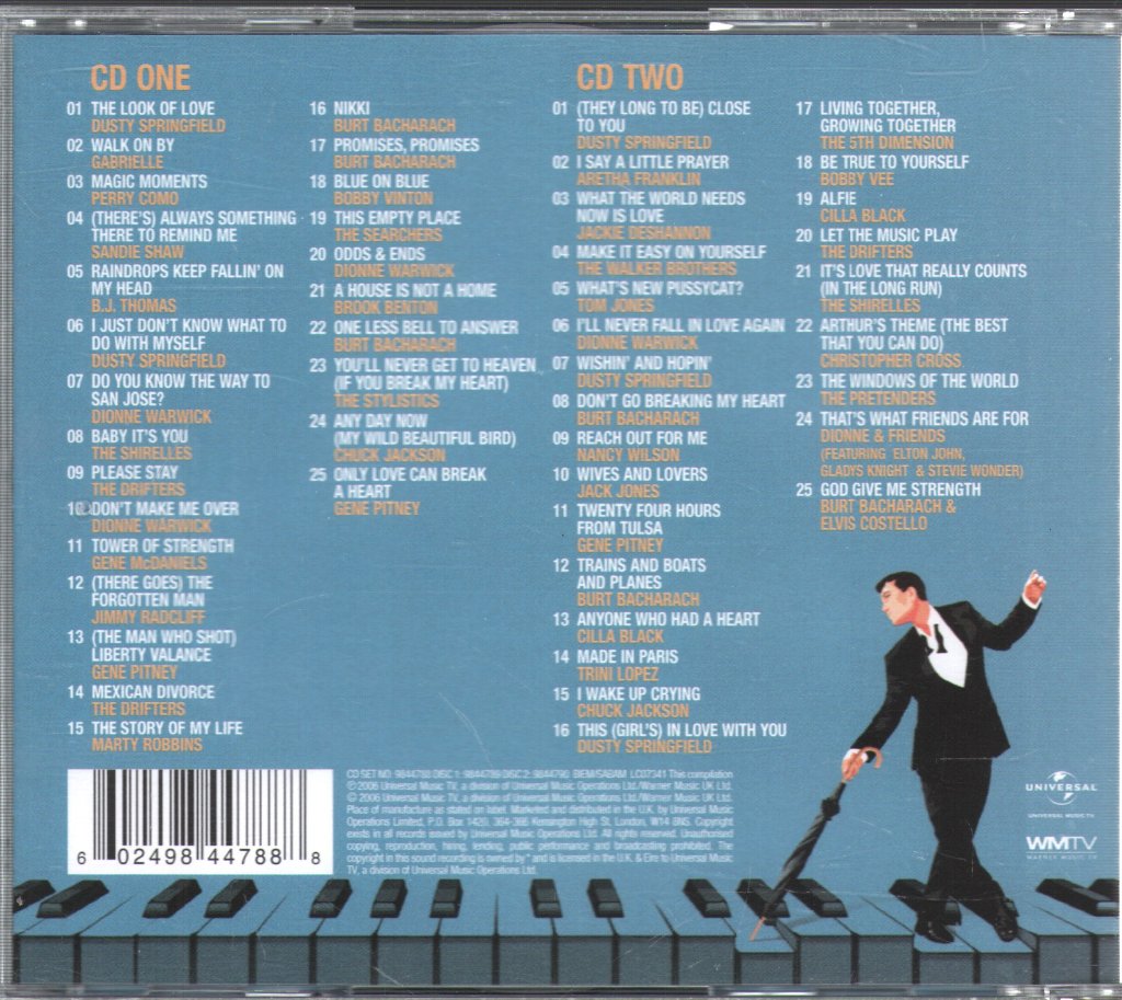 Various Artists - Definitive Burt Bacharach Songbook - Double Cd