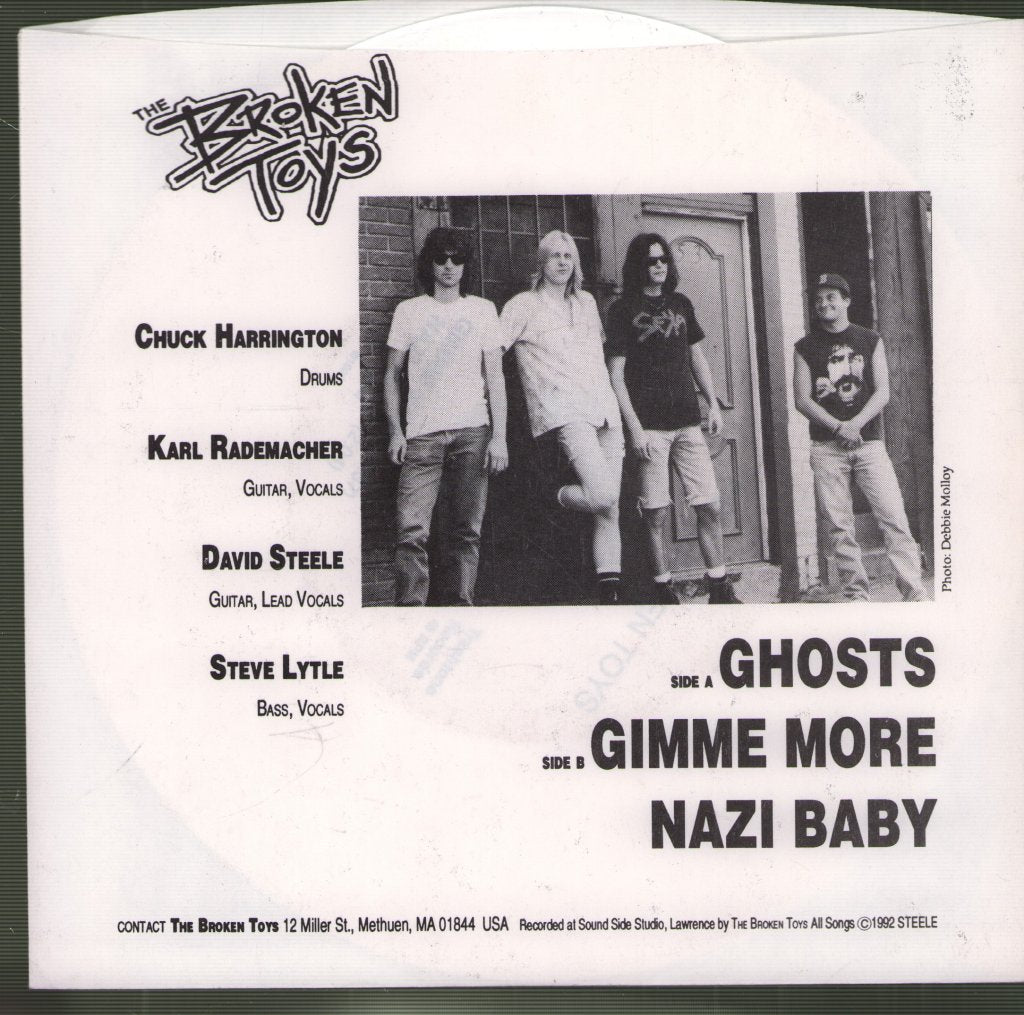 Broken Toys - Ghosts - 7 Inch
