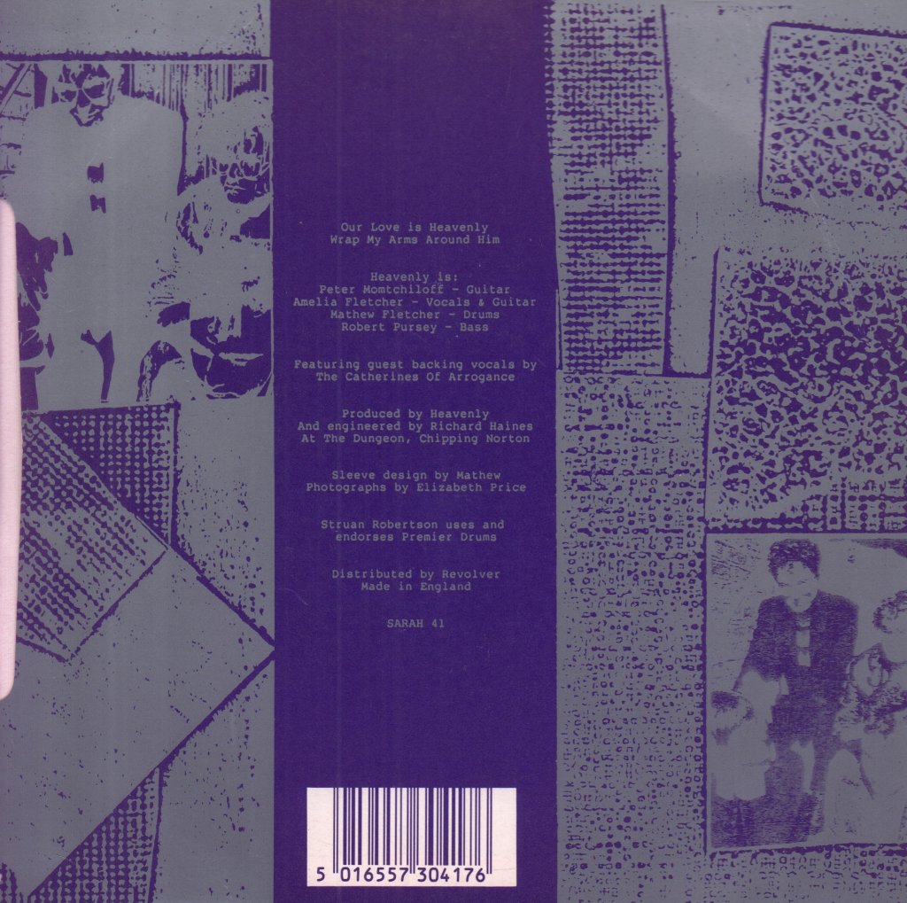 Heavenly - Our Love Is Heavenly - 7 Inch