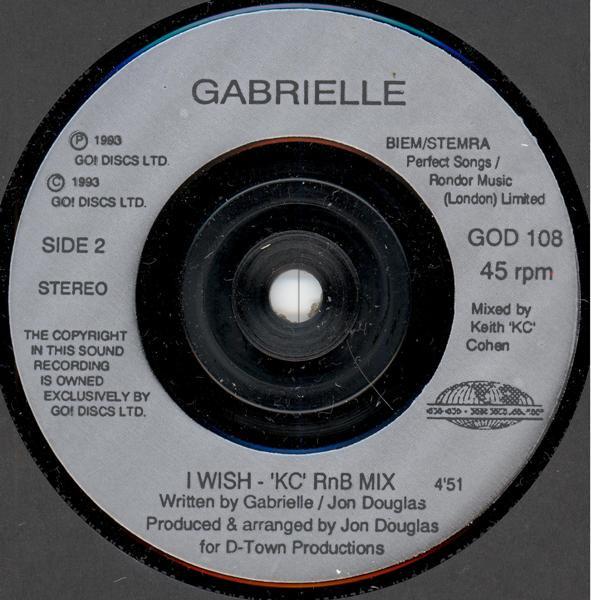 Gabrielle - I Wish - 7 Inch