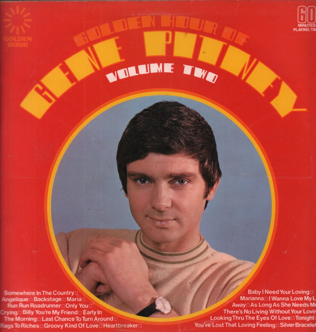 Gene Pitney - Golden Hour Of Gene Pitney Volume Two - Lp