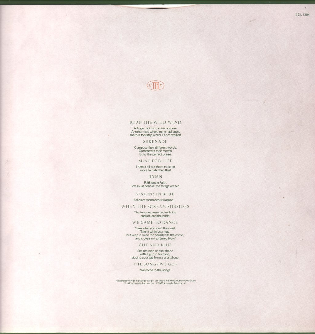 Ultravox - Quartet - Lp