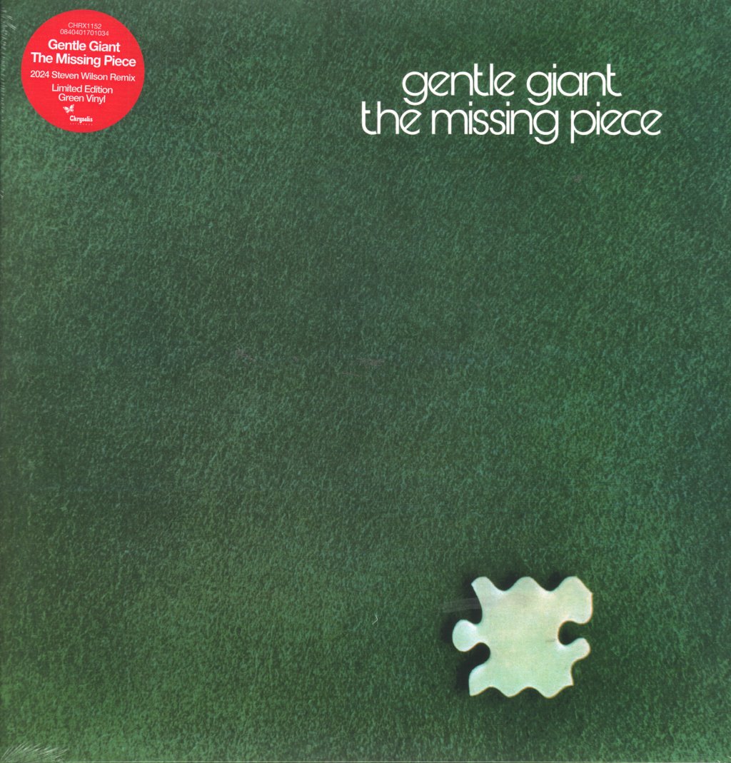 Gentle Giant - Missing Piece (Steven Wilson Remix) - Lp