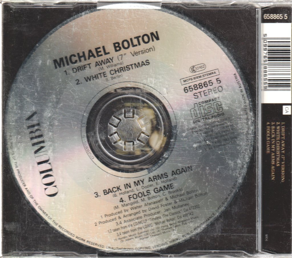 Michael Bolton - Drift Away - Cd