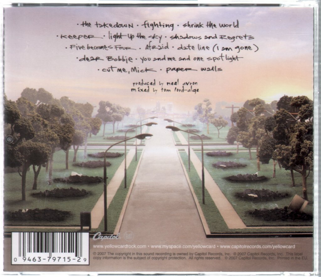 Yellowcard - Paper Walls - Cd