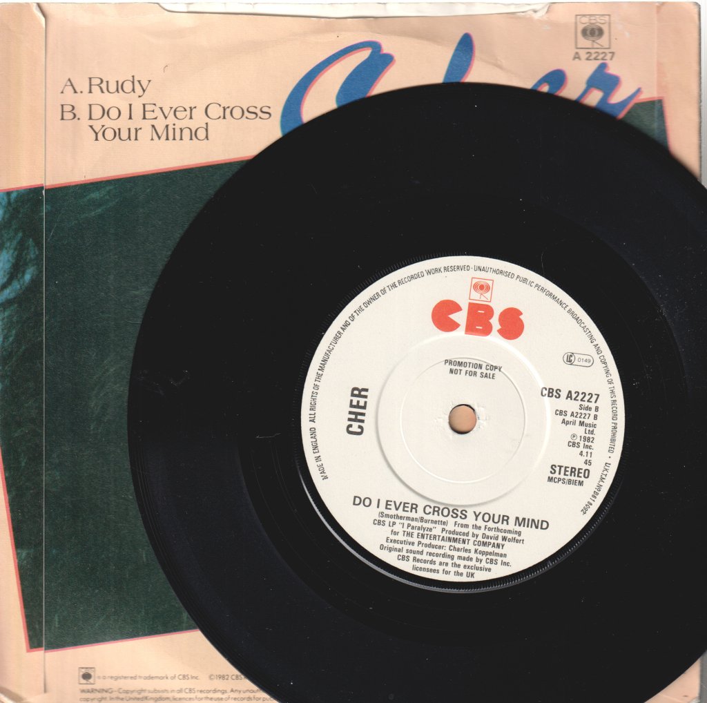 Cher - Rudy - 7 Inch