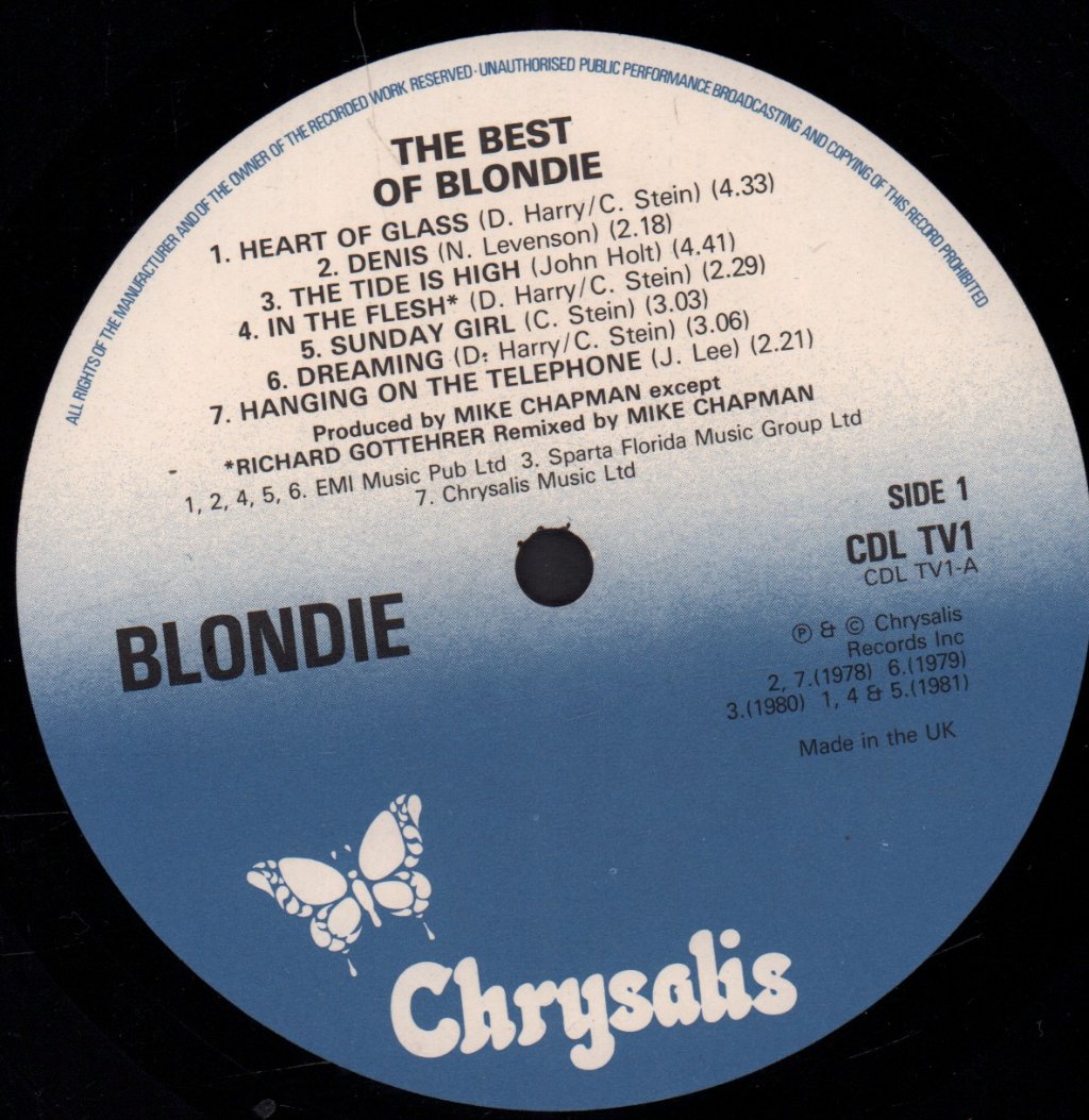 Blondie - Best Of - Lp
