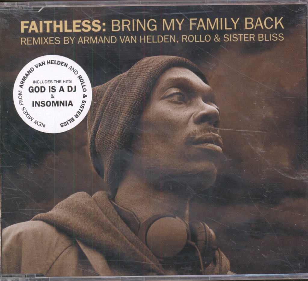 Faithless - Bring My Family Back - Cd