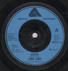 Linda Lewis - Bonfire - 7 Inch