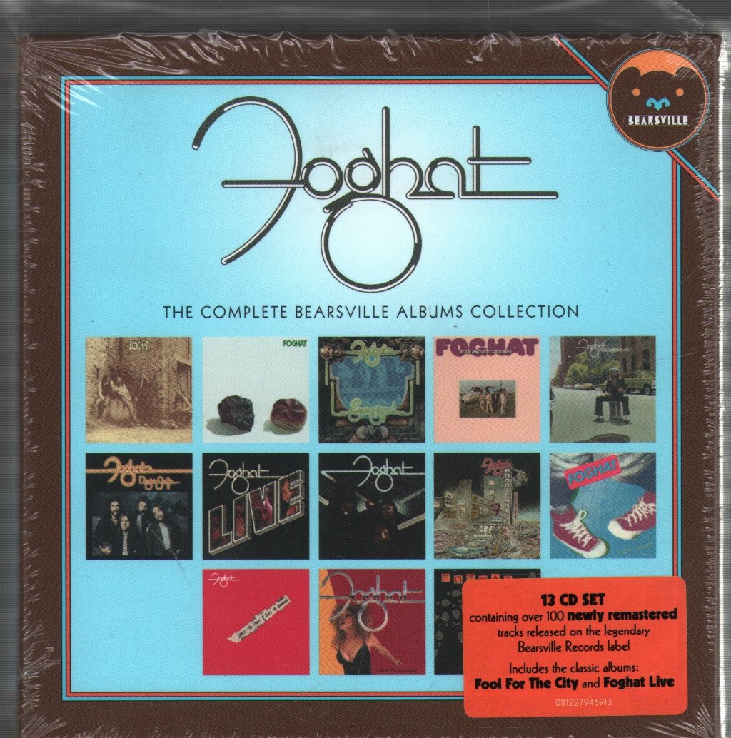 Foghat - Complete Bearsville Albums Collection - Cd Set