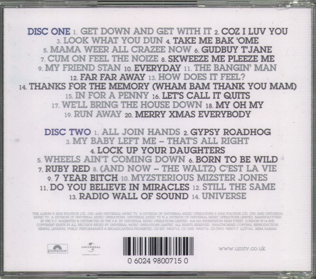 Slade - Very Best Of Slade - Double Cd