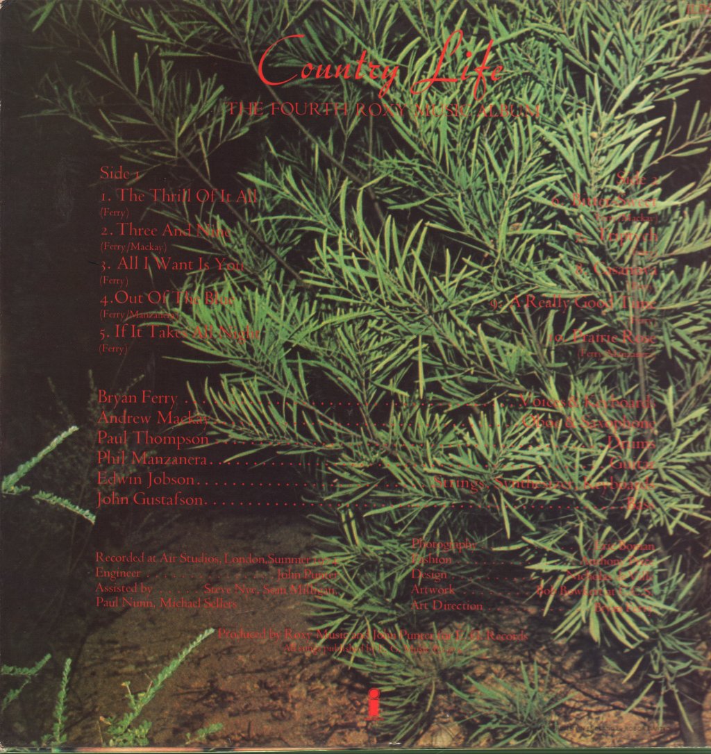 Roxy Music - Country Life - Lp