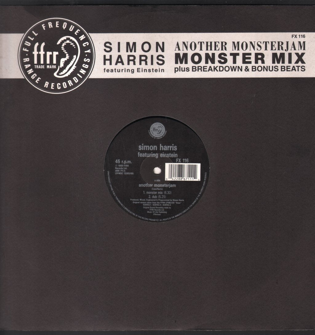 Simon Harris - Another Monsterjam - 12 Inch