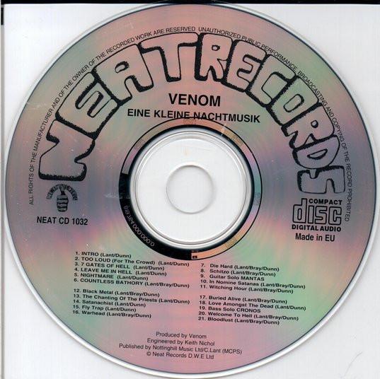 Venom - Eine Kleine Nachtmusik - Cd
