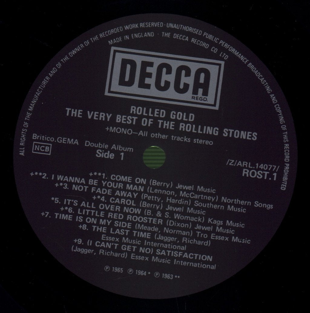 Rolling Stones - Rolled Gold - Double Lp