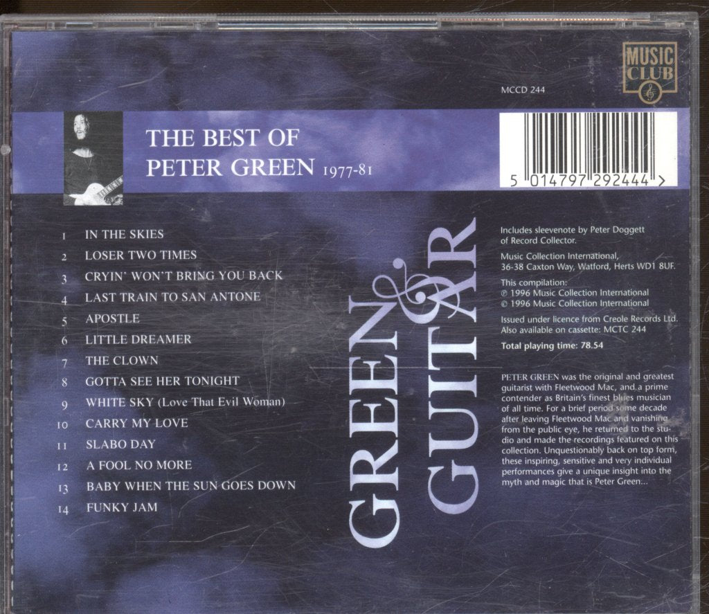 Peter Green - Green & Guitar: The Best Of Peter Green 1977-81 - Cd