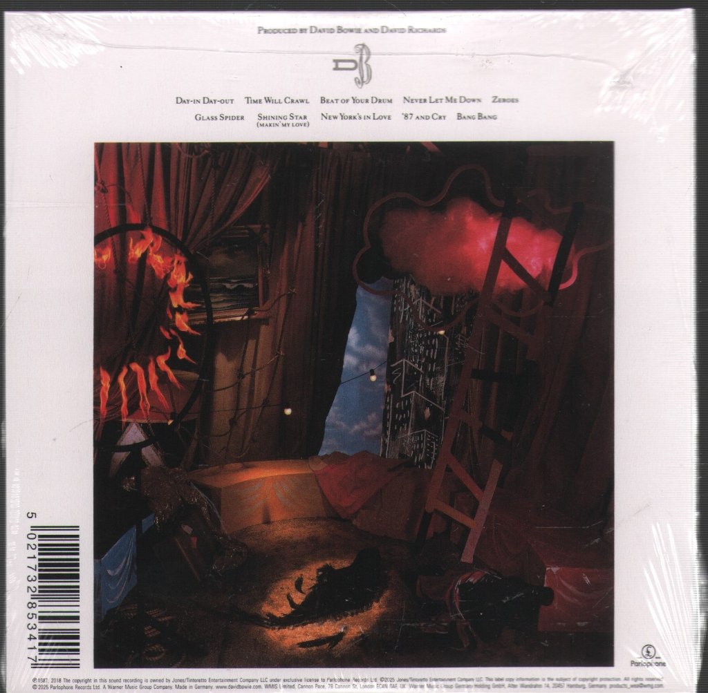 David Bowie - Never Let Me Down - Cd