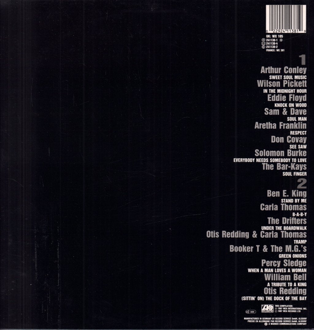 Various Artists - Atlantic Soul Classics - Lp