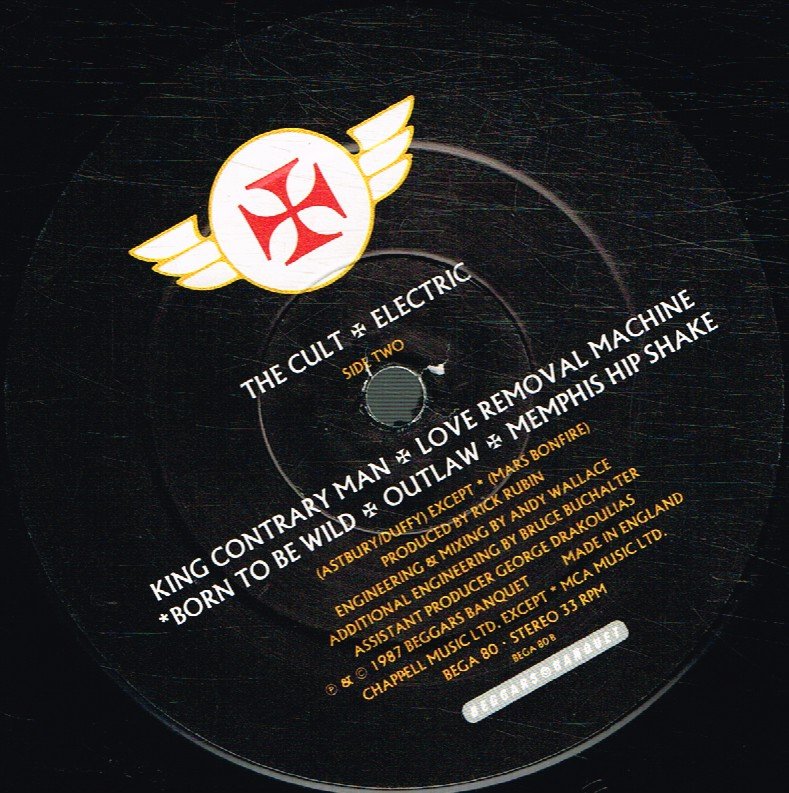 Cult - Electric - Lp