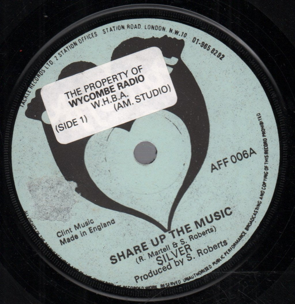 Silver (Reggae) - Share Up The Music / Imagine How Life Can Be - 7 Inch