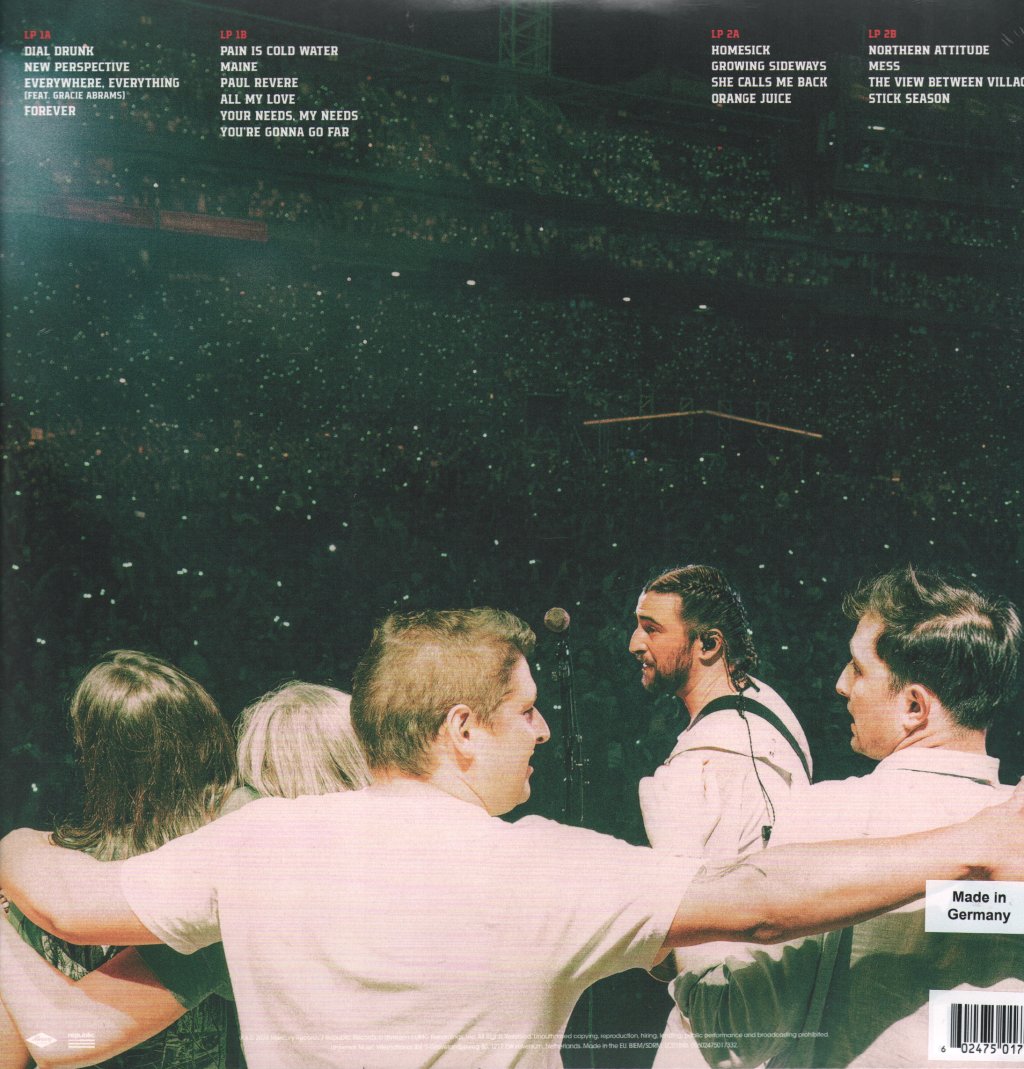 Noah Kahan - Live at Fenway Park - Double Lp